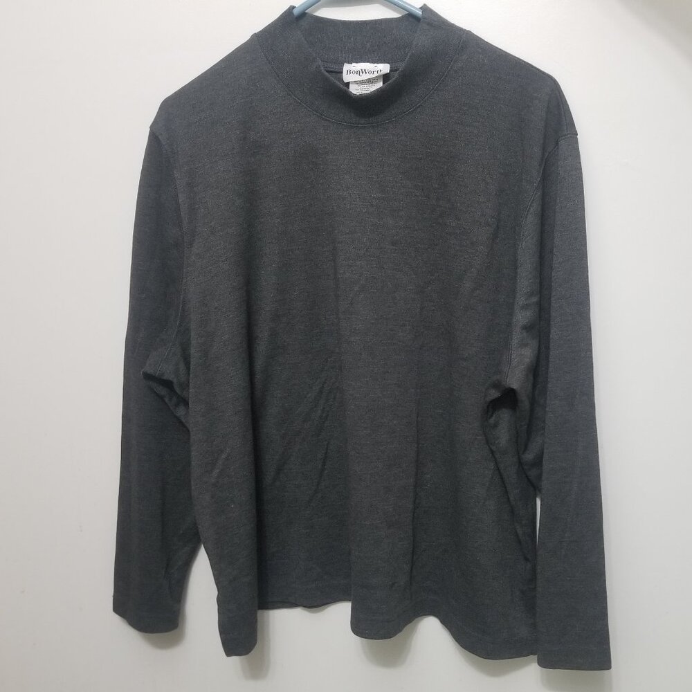 BonWorth dark gray long sleeved shirt